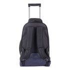 Bugatti Gregory Polyester Backpack On Wheels, Black-Lightweight
