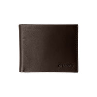 Champs Leather RFID Slim Wallet - Khaki-Genuine Leather