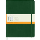 Moleskine Notebook - Extra Large - Ruled - Soft Cover - 7.5" x 9.75" - Myrtle Green-Extra large size