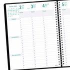 Blueline Dec 2022 - Dec 2023 Planifi-Action Weekly/Monthly Planner - Black - 11"H x 8-1/2"W - French-Telephone and address booklet