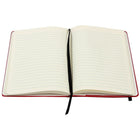 JAM Paper Hardcover Lined Notebook with Elastic Closure, Medium, 5 x 7 Journal, Red, 2 Pack (340526611g)-5