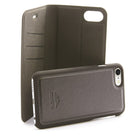 Roots 3-in-1 Folio Case for iPhone 6s, 7 - Black-Built in kick stand feature can be folded to a horizontal viewing angle