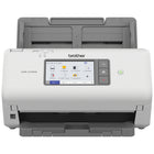 Brother ADS-4700W Professional Desktop Scanner for Business Workgroups-Flexible connectivity options enable easy network sharing.