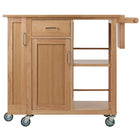 Winsome Wood Douglas Kitchen Cart (89443)-Overall dims 42.52"W x 18.98"D x 35.63"H