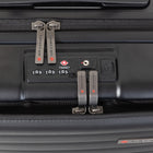 Air Canada Compass 19" Hybrid Carry On Luggage -  Black-Integrated USB port for on-the-go device charging