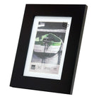 kieragrace PH43260-5 Langford Frame, 5x7" Matted to 4x6", Black-Great for prints, images and artworks