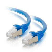 C2G 10ft Cat6 Snagless Shielded (STP) Ethernet Network Patch Cable - Blue-Ethernet Cables