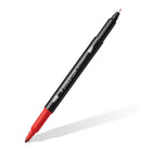 Staedtler Double-Ended Permanent Marker Pens - 18 Pack (3187 TB18 02)-Available in 18 bold colours