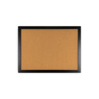 Quartet Wood Finish Bulletin Board - 17" H x 23" W - Black Frame-Corkboard is fully tackable for posting pictures, calendars, reminders and more all in one convenient place