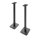 Kanto SP32PL 32" Tall Bookshelf Speaker Floor Stands, Black-Rotating top-plate with a mounting hole and 1/4"-20 screw allows you to secure compatible speakers in place
