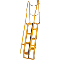 Vestil Alternating-Tread Stairs, No. of Steps: 7 (ATS-4-68)-Material: Steel