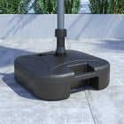 CorLiving PPU-901-U Patio Umbrella Base, Black-Dimensions: 6" H x 18" W x 18" D