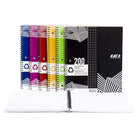 Louis Garneau Spiral Notebook, 200 Pages-Thick paper