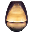 Truu Design Ultrasonic Aroma Diffuser with LED Light, 5.5 x 7 x 5.5 inches, Purple-Measures 5.5"D x 7"H in dimensions