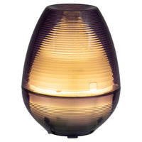 Truu Design Ultrasonic Aroma Diffuser with LED Light, 5.5 x 7 x 5.5 inches, Purple-Measures 5.5"D x 7"H in dimensions