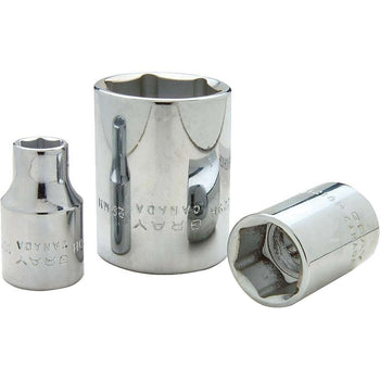 thumbnail image 2 of Gray Tools Standard 1 1/2-in Drive 6 Point Standard Length 3 1/2-in Impact Socket 8-6112 2 of 13