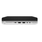 HP EliteDesk 800 G4 Mini Refurbished Desktop Computer bundled with 2 24" LCD Monitors -Intel Core i5-8500 T -256GB SSD -16GB RAM-Memory: 16GB DDR4 Ram