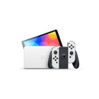 Nintendo Switch OLED - White-Wide adjustable stand - Freely angle the system's wide, adjustable stand for comfortable viewing in Tabletop mode