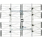 Digiwave Digital HDTV Outdoor TV Antenna, 34" x 42" x 3.5", Silver-Strong performance across (channels 21-69)