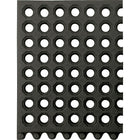 Wearwell 24/Seven Comfortable, Modular, Simple to Use No. 572 Nitrile, 3' x 3', Open-The 3' x 3' mats interlock on all four sides to cover large areas, or can be used as single stations