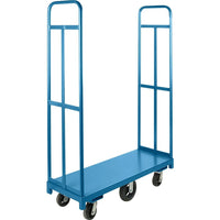 Kleton High End Platform Trucks, 18"W. x 48"D. x 72"H.-Tilt design allows truck to turn within its own radius
