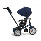 Bentley 6-in-1 Baby Stroller / Kids Trike, Sequin Blue-Stage I Six months & Up: Parents have total control with the adjustable and removable parent push handle.