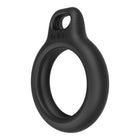 Belkin Secure Airtag Holder with Key Ring - Black-The Belkin Apple AirTag case is cleverly crafted with a twist-and-lock design that keeps your AirTag safely inside the secure holder, so there's no need to worry about your AirTag holder slipping off.