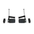 Wenzelite First Class School Chair Optional Footrest, Small, 2 Pack-Black, Steel