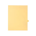 Mark Maker Legal Exhibit Index Tab Buff Single Tabs, 1/15th Cut, Letter Size, No Holes, Letter J, 25 Pack-Buff Single Tabs, 1/15th Cut