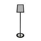 Futech FSH011B Landscape/Portrait Floor Sign Holder - 10.5" x 13" Signs - Black-360-degree Adjustable frame