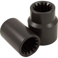 Gray Tools 2-3/16" X #5 Spline Drive, 6 Point Standard Length, Impact Socket-Size: 2 3/16"