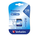 Verbatim 128 GB UHS-I V10 U1 Class 10 Premium SDXC Memory Card-128GB Premium SDXC Memory Card