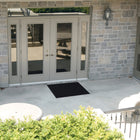 Mat Tech Mat-A-Dor Entrance Mat - 32" x 39" - Black-Scraper Entrance mat