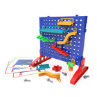 Educational Insights Design & Drill Make-a-Marble Maze - Assorted-Introduce STEM learning! the design & drill marble maze is a STEM skills extravaganza! Kids put their critical thinking skills to the test as they explore principles of science and engineering to complete maze making challenges
