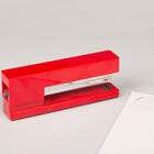 JAM Paper Modern Desk Stapler, Red-5