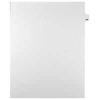 Mark Maker Legal Tabs - Letter Size - White - 1/25th cut - 25 tabs per package - 5 packages Pack - Number 154-White Single Tabs