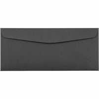 JAM Paper #10 Business Envelopes - 4.125" x 9.5" - Dark Grey - 50 Pack-Colour: Gray