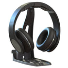 Allsop Universal Headphone Stand and Tablet Holder - Black-Compatibility: All headsets
