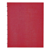 Blueline MiracleBind Notebook,  9-1/4" x 7-1/4", Assorted Colours, 150 Pages-Twin-wire binding with hard lizard-like cover