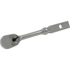 Gray Tools 1/2" Drive 40 Tooth Chrome, Lineman's Ratchet, 10" Long-Drive Size: 1/2"