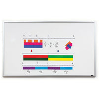 Didax Unifix Magnetic Fraction Number Line Set, 32" (DD-211024)-Colour-coded set is suitable for use with dry erase markers
