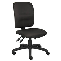 Nicer Furniture Fabric Ergonomic Task Chair -Mid-back desk chair with a clean, modern design