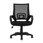 TygerClaw Comfortable Mid Back Mesh Office Chair Support-Just-right back support with a mid-back design that cradles your lower and middle back perfectly