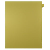 Mark Maker Legal Exhibit Index Tab Buff Single Tabs, 1/25th Cut, Letter Size, No Holes, Number 27, 25 Pack-Buff Single Tabs, 1/25th Cut