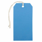 Jam Paper Gift Tags with String - Medium - 4 3/4" x 2 3/8" - Blue - 1000 Pack-Color: Blue