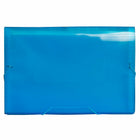 Jam Paper 13 Pocket Plastic Expanding Accordion File Folders - Legal Size - 10" H x 15" L - Blue-Quantity: Sold Individually
