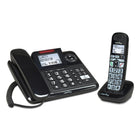 Clarity E814CC 40-dB Amplified Corded/Cordless Phone Combo with Digital Answering Machine - Black-Amplifies incoming sound up to 40 decibels