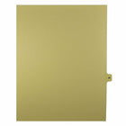Mark Maker Legal Exhibit Index Tab Buff Single Tabs, 1/15th Cut, Letter Size, No Holes, Number 55, 25 Pack-Buff Single Tabs, 1/15th Cut