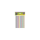 Teacher Created Resources Mini Stickers, Colourful Paw Prints,, 6864 Pack (TCR4742)-Size: 3/8"(Dia)