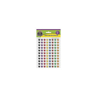 Teacher Created Resources Mini Stickers, Colourful Paw Prints,, 6864 Pack (TCR4742)-Size: 3/8"(Dia)